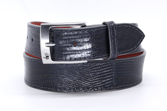 38" Navy Lizard Belt