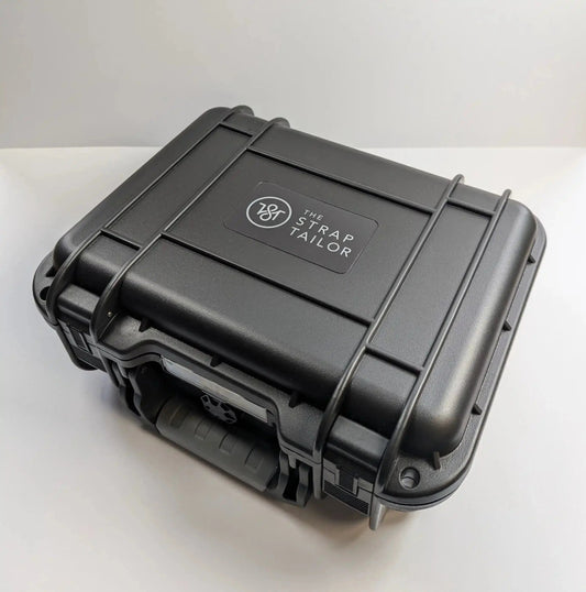 6 Slot Hard Watch Storage - Black