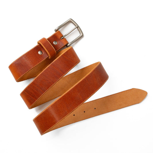 Leather Belt - English Tan