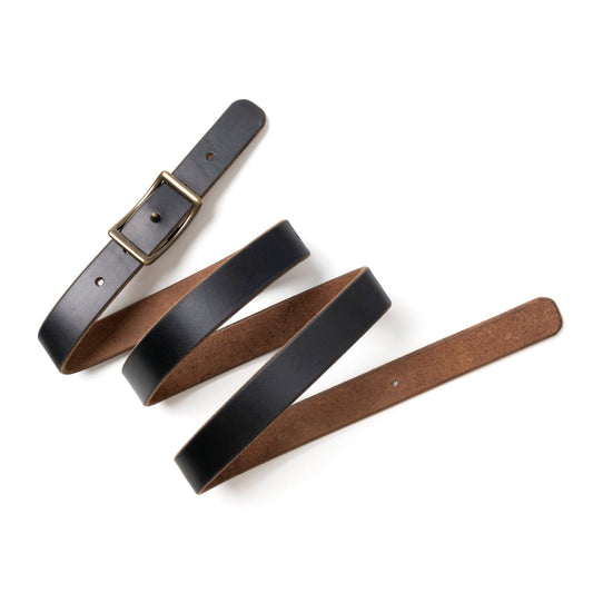 Leather Conway Belt - Black