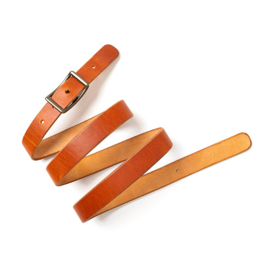 Leather Conway Belt - English Tan