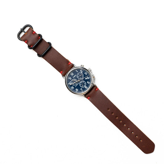 Leather Watch Band - Heritage Brown