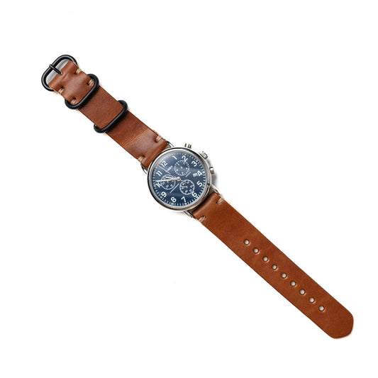 Leather Watch Band - Whiskey