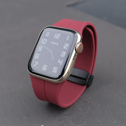 Sport Flex Apple Watch Band - Berry