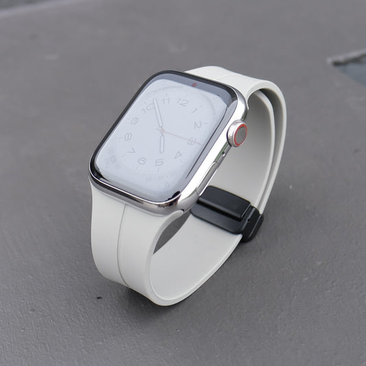Sport Flex Apple Watch Band - Chalk