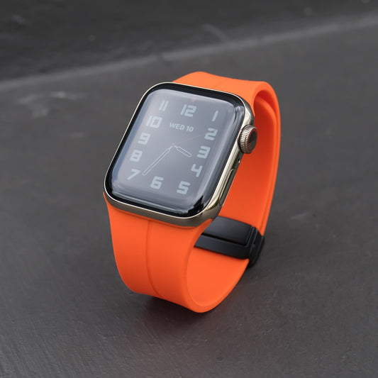 Sport Flex Apple Watch Band - Tangerine