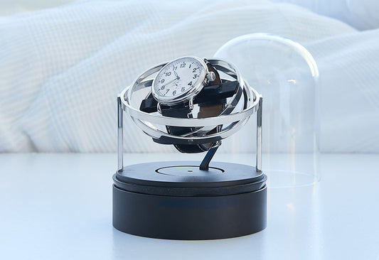 Luxury Glass Automatic Watch Winder