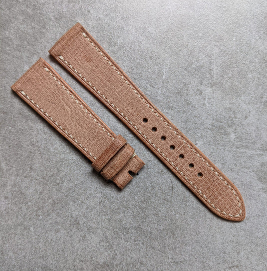 Babele Calfskin Watch Strap - Natural